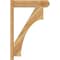 Ekena Millwork Westlake Craftsman Rough Sawn Outlooker, Western Red Cedar, 6"W x 24"D x 36"H OUT06X24X36WTL04RWR - alternate 4